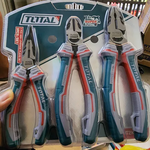 Bộ 3 kềm răng, cắt và nhọn cao cấp TOTAL THT2K0301S