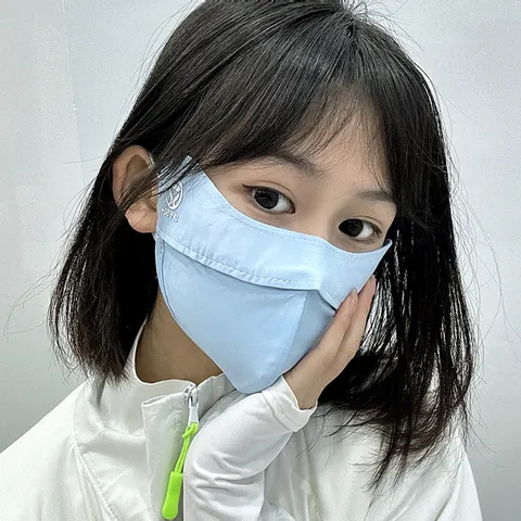 Khẩu Trang Chống Nắng UV UPF 50+ Cao Cấp - Bảo Vệ Khuôn Mặt, Chống Bụi, Unisex, Đen/Xám/Xanh/Hồng