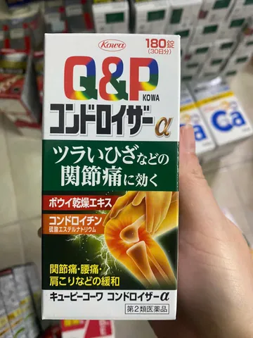 Viên Uống Hỗ Trợ Khớp Q&P Kowa Nhật Bản - Tăng Cường Vận Động & Duy Trì Sức Khỏe Khớp Cho Người Lớn Tuổi