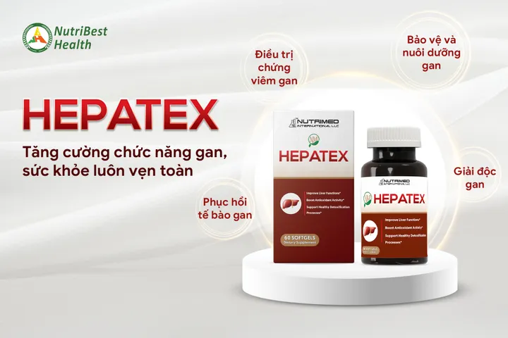 NMI - HEPATEX viên uống chống oxi hóa, giải độc.