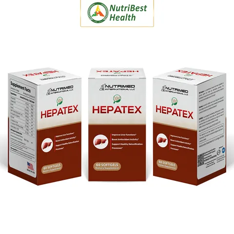 NMI - HEPATEX viên uống chống oxi hóa, giải độc.