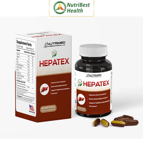 NMI - HEPATEX viên uống chống oxi hóa, giải độc.