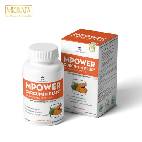 MPOWER CURCUMIN PLUS thực phẩm bảo vệ sức khỏe