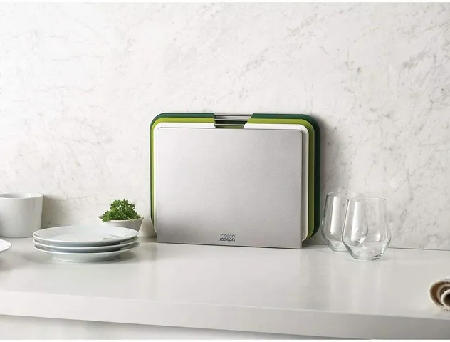 Bộ Thớt Joseph Joseph Nest Board 3 Món - Thớt Nhựa An Toàn, Thiết Kế Tiện Lợi Cho Nhà Bếp - Sạch Sẽ Và Dễ Dàng Vệ Sinh
