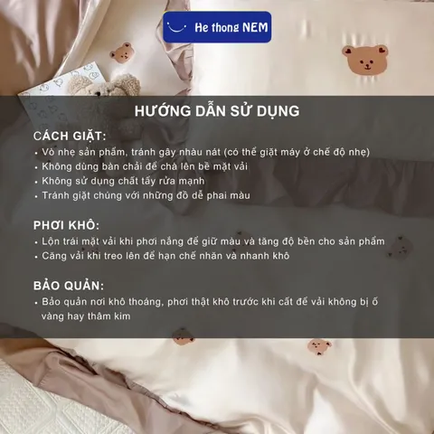 Bộ ga giường cao cấp Hệ Thống Nệm Set bộ vỏ chăn ga ra drap tencel trải phủ giường gối nệm đệm 5 món lụa tencel cao cấp