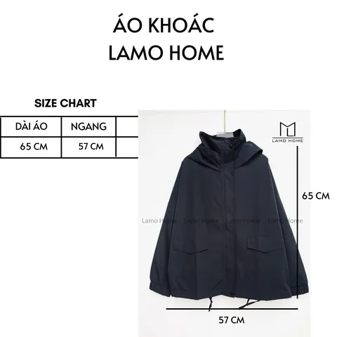 Áo Khoác Dù Chống Nắng Form Rộng Hàn Quốc Lamo Home A001 - Áo Khoác Siêu Nhẹ, Thời Trang Nữ, Chống Nước, Phong Cách Trẻ Trung