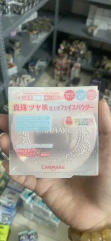 Phấn phủ ngọc trai Canmake Nhật Bản 10g - Bảo vệ da, kiểm soát dầu, màu sắc tự nhiên, trang điểm hoàn hảo