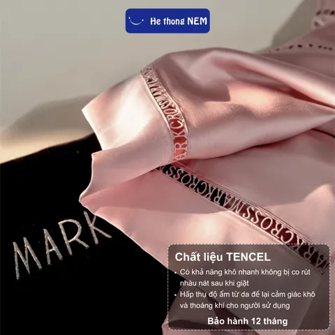 Ga tencel cao cấp Hệ Thống Nệm Set bộ vỏ chăn ga ra drap tencel trải phủ giường gối nệm đệm 5 món cao cấp