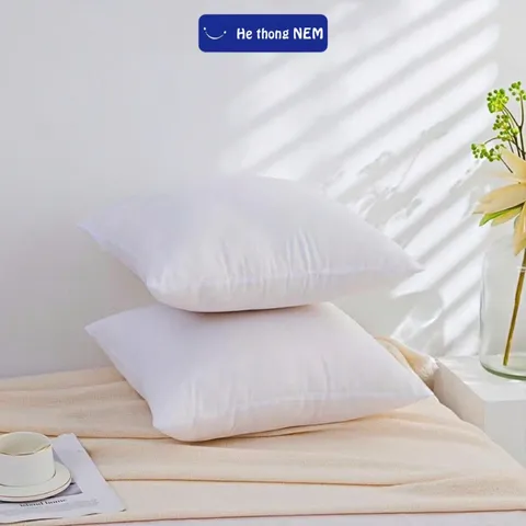 Ruột gối tựa lưng sofa Hệ Thống Nệm cao cấp Ruột gối vuông 45x45 tựa dựa kê lưng trang trí phòng khách văn phòng để ghế sofa