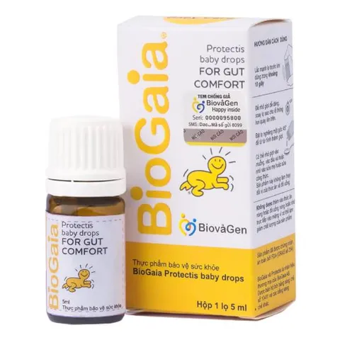 Men BioGaia Protectis baby drops lọ thủy tinh 5ml