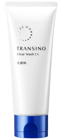 Sữa Rửa Mặt TRANSINO Clear Wash EX 100g - Giải Pháp Làm Sạch Da Hiệu Quả Từ Nhật Bản, Phù Hợp Cho Da Nhạy Cảm