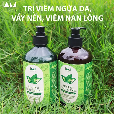 Sữa tắm thảo mộc nghệ gừng 500ml - Giảm ngứa, trị mụn lưng, chăm sóc da ẩm mượt, kháng khuẩn tự nhiên, phù hợp cho mọi lứa tuổi.