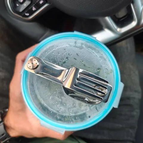 Hungtool - Bộ dao muỗng nĩa gấp gọn Roxon C1S - Bộ dao muỗng nĩa du lịch, Thép không rỉ
