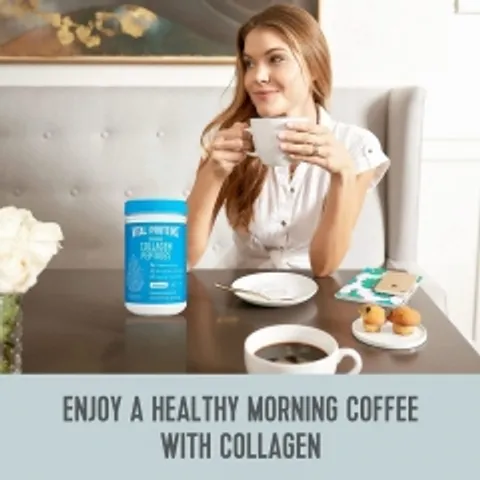 Bột Collagen Thủy Phân Vital Proteins 284g - Hỗ Trợ Làm Đẹp Da, Tóc, Móng và Khớp, Dễ Uống, Không Vị, Mỹ