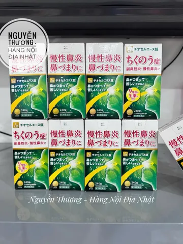 Viên Uống Hỗ Trợ Viêm Xoang Harasawa Shinjo Seito Nhật Bản - 240 Viên Thực Phẩm Chức Năng Tự Nhiên, Giảm Nghẹt Mũi, Tăng Cường Sức Đề Kháng