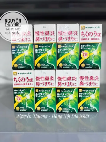 Viên Uống Hỗ Trợ Viêm Xoang Harasawa Shinjo Seito Nhật Bản - 240 Viên Thực Phẩm Chức Năng Tự Nhiên, Giảm Nghẹt Mũi, Tăng Cường Sức Đề Kháng