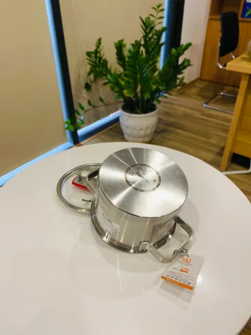 Bộ Nồi Inox 3 Đáy Nagakawa Aki NAG1357 - Chất Liệu Inox 304 Cao Cấp, Dùng Cho Mọi Loại Bếp, Đường Kính 16-20-24cm