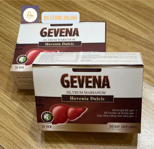 Gevena- Thanh nhiệt, giải độc gan (Hộp 30 viên)