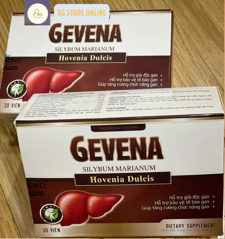 Gevena- Thanh nhiệt, giải độc gan (Hộp 30 viên)