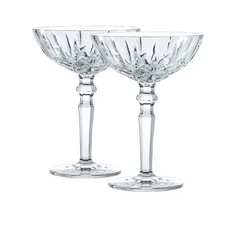 Bộ 2 ly cocktail Nachtmann Noblesse 180ml - Pha lê không chì, Sang trọng và Bền bỉ cho Gia Đình, Nhà Hàng, Quà Tặng Ý Nghĩa