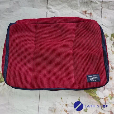 Túi Lưới Đựng Đồ Đa Năng LocknLock Size L 40*30*10cm - Túi Du Lịch 2 Ngăn Tiện Dụng Cho Máy Tính, Đồ Du Lịch