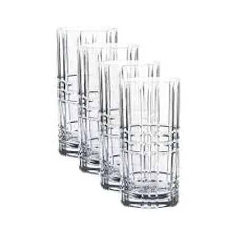 Set 4 Cốc Pha Lê Nachtmann TASTES GOOD Longdrink 103144 Kèm Ống Hút - Sang Trọng và Bền Bỉ cho Tiệc Tùng và Gia Đình