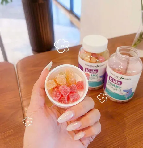 Kẹo Kids Gummy Omega 3 dạng dẻo 250v hàng chuẩn Úc