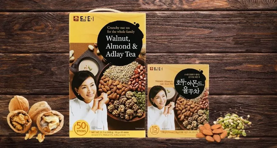 Bột ngũ cốc dinh dưỡng Damtuh Hàn Quốc, hộp 50 gói