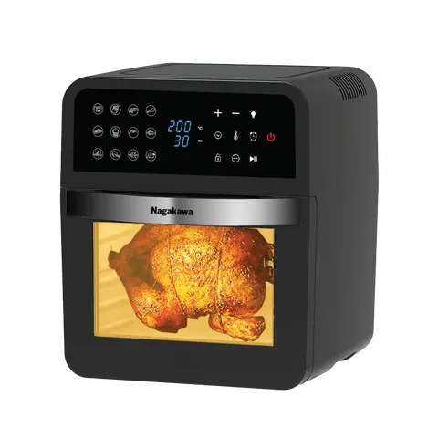 Nồi chiên không dầu Nagakawa NAG3307 (12L) - Công nghệ Rapid Air 360°
