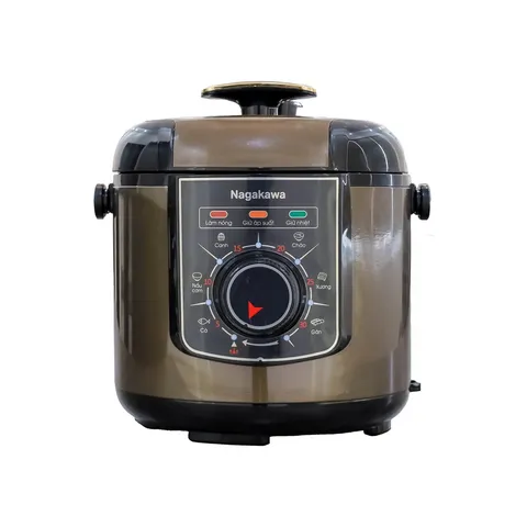 Nồi áp suất điện 6L cao cấp Nagakawa NEP5366