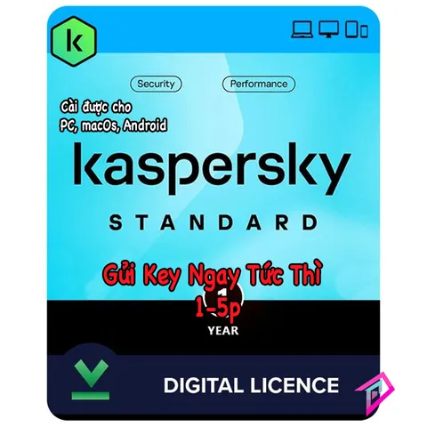 Mã Kích Hoạt Kaspersky Standard Bản Quyền– Phần Mềm Diệt Virus Kaspersky