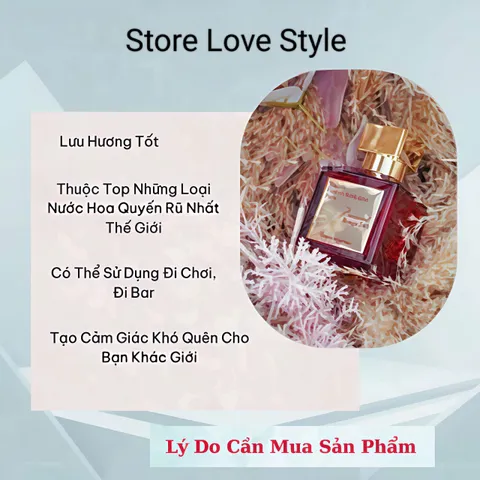 Nước hoa Baccarat MFK540, Nước hoa unisex chiết 10ml, Xa hoa, sang trọng, tinh tế và cuốn hút