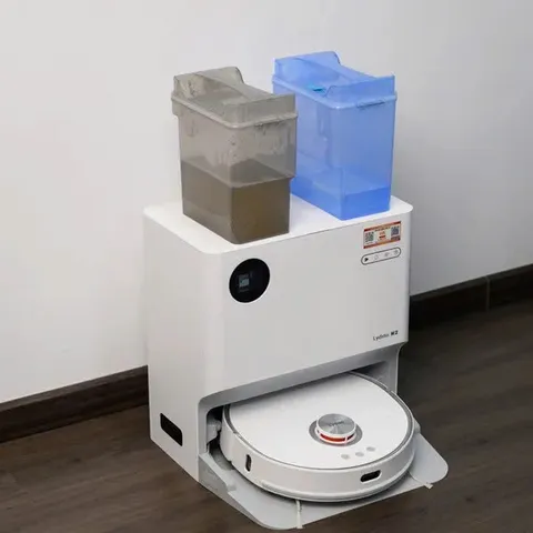 Robot Hút Bụi Lau Nhà Xiaomi Lydsto W2 - Thiết Kế Thông Minh, Lực Hút Mạnh 5000 Pa, Điều Khiển Qua App Tiếng Việt, Bản Quốc Tế