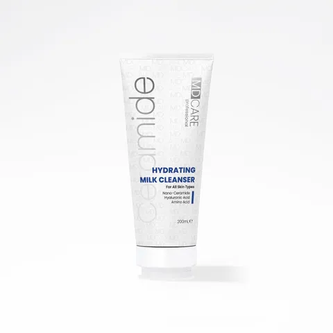 Sữa Rửa Mặt MD CARE Dưỡng Ẩm Dịu Nhẹ Cho Da Nhạy Cảm 200ml - Chứa Nano-Ceramide, Hyaluronic Acid, Giúp Làm Sạch Sâu, Cấp Ẩm Chuyên Sâu