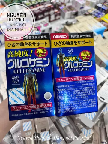Viên Uống Glucosamine Nhật Bản Orihiro 1500mg - Hỗ Trợ Sức Khỏe Xương Khớp, 900 Viên, Chất Lượng Cao