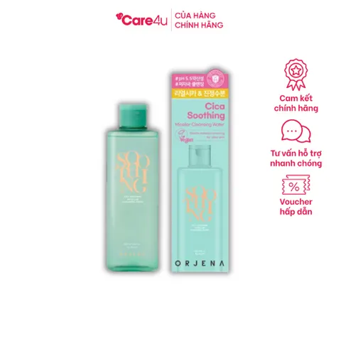Nước Tẩy Trang Orjena 300ML - Chiết Xuất Rau Má Làm Dịu Da, Dành Cho Mọi Loại Da, An Toàn Cho Da Nhạy Cảm