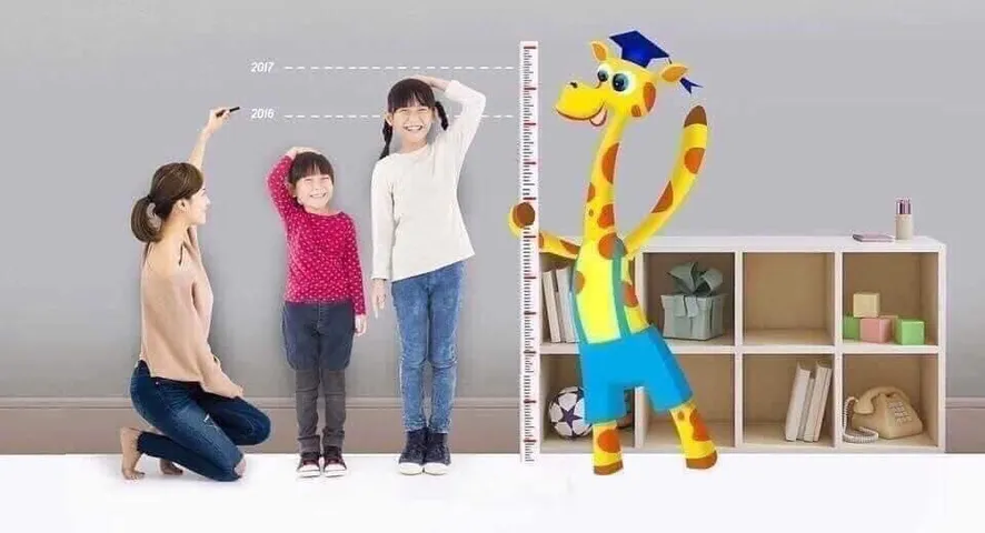 Kẹo Canxi Hươu cao cổ Hàn Quốc Babyrak mới lọ 60v