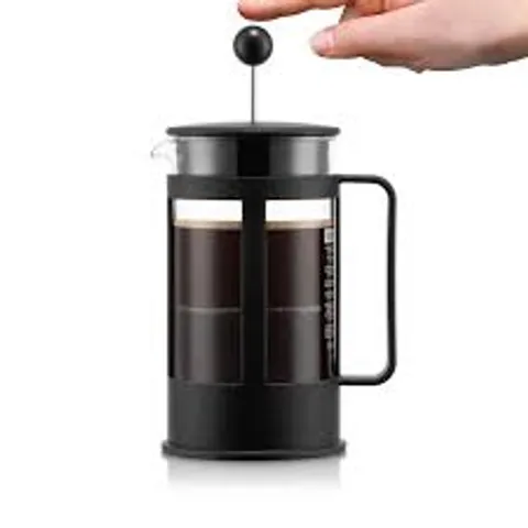 Bình Pha Cà Phê Pháp Bodum Kenya 1784-01, 500ml - Thiết Kế Hiện Đại, Thủy Tinh Borosilicat, Cho Hương Vị Tuyệt Vời