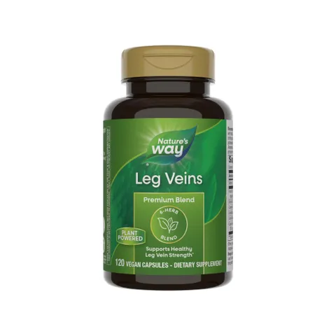 Viên Uống Giảm Giãn Tĩnh Mạch Leg Veins Nature's Way 60 Viên - Hỗ Trợ Thúc Đẩy Lưu Thông Máu và Tăng Cường Sức Khỏe Thành Mạch