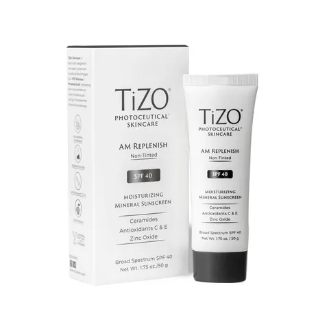 Kem Chống Nắng Khoáng Chất TiZO SPF40 50g - Dưỡng Ẩm, Bảo Vệ Da, Chống UVA/UVB, Không Màu, Thích Hợp Mọi Loại Da