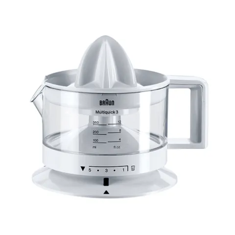 Máy Vắt Cam Braun CJ3000 - Thiết Kế Hiện Đại, 350ml, Xoay 2 Chiều, Kiểm Soát Lượng Tép - Dụng Cụ Nhà Bếp Thông Minh, Chính Hãng Đức