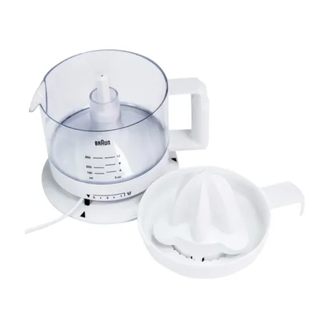Máy Vắt Cam Braun CJ3000 - Thiết Kế Hiện Đại, 350ml, Xoay 2 Chiều, Kiểm Soát Lượng Tép - Dụng Cụ Nhà Bếp Thông Minh, Chính Hãng Đức
