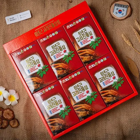 Nước Hồng Sâm 6 Năm Tuổi Hàn Quốc Taewoong Food