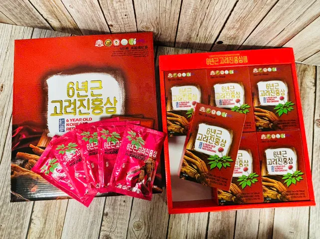 Nước Hồng Sâm 6 Năm Tuổi Hàn Quốc Taewoong Food