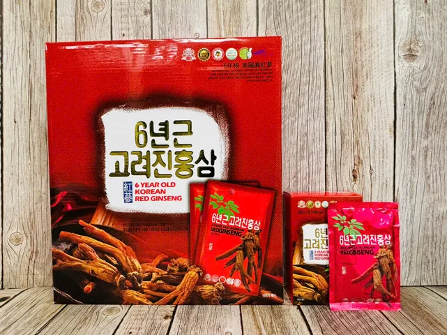 Nước Hồng Sâm 6 Năm Tuổi Hàn Quốc Taewoong Food