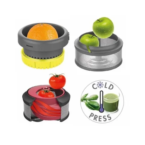 Máy Ép Trái Cây Magimix Juice Expert 4 - Đen Bạc, 4 Trong 1, Ép Nước Tươi Nguyên Chất, Công Suất 400W, Nhập Khẩu Đức
