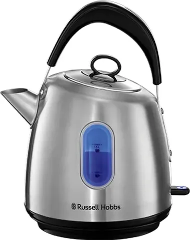 Ấm Siêu Tốc Russell Hobbs 28130-70 Đen - Bình Đun Nước Nóng 1.5L 2200W, Nhanh Chóng & Tiện Lợi Cho Nhà Bếp Hiện Đại