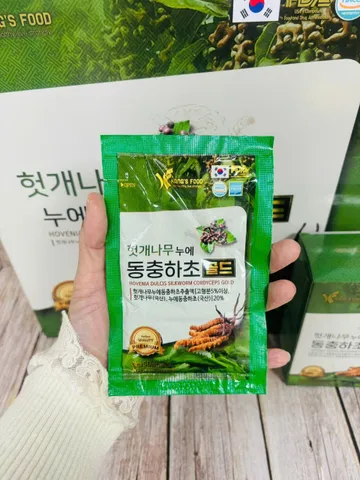 BỔ GAN ĐÔNG TRÙNG HẠ THẢO HÀN QUỐC