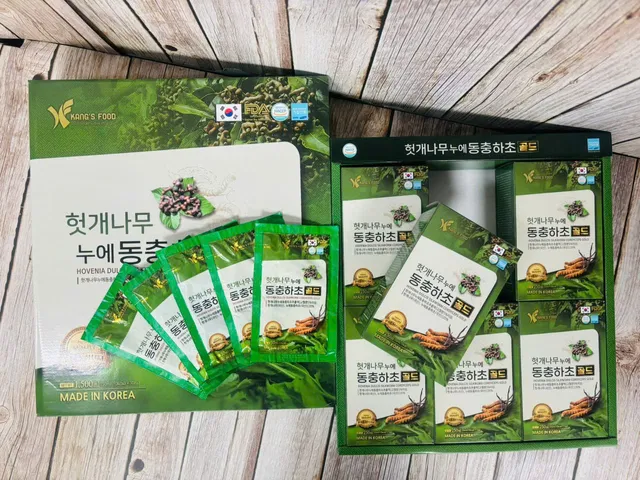 BỔ GAN ĐÔNG TRÙNG HẠ THẢO HÀN QUỐC