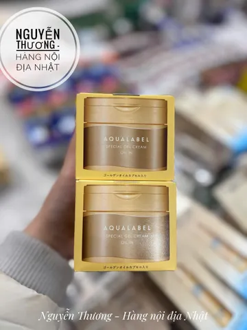 Kem Dưỡng Trắng Da Shiseido Aqualabel Special Gel White 90g - Mờ Thâm Nám, Giúp Da Sáng Mịn Tự Nhiên, Chăm Sóc Da Mặt Nhật Bản